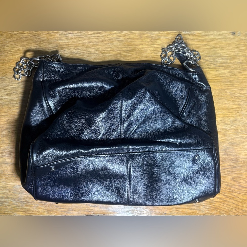 Christine Price two pocket Leather Bag - Picture 5 of 7
